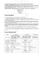 Preview for 6 page of minrray UV850 User Manual