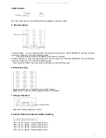 Preview for 10 page of minrray UV850 User Manual