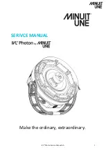 Preview for 1 page of Minuit Une IVL PHOTON Service Manual