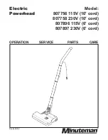 Предварительный просмотр 1 страницы Minuteman 807756 Operation & Service Manual