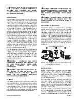 Предварительный просмотр 2 страницы Minuteman 957722 Operating Instructions Manual