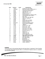 Предварительный просмотр 10 страницы Minuteman Asbestos C82904-01 Parts And Instruction Manual