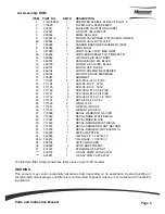 Предварительный просмотр 12 страницы Minuteman Bio-Haz C82907-00 Parts And Instruction Manual