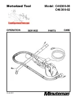 Minuteman C46300-00 Operation Service Parts Care предпросмотр