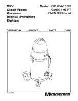 Minuteman C80704-05 SS Operation Service Parts Care preview