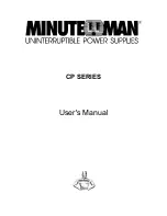 Minuteman CP Series User Manual preview