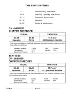 Preview for 2 page of Minuteman CV-9408BSP Operation & Care