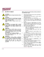 Предварительный просмотр 38 страницы Minuteman E Ride 21 User And Maintenance Manual