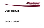 Minuteman E Ride 26 SPORT User Manual предпросмотр