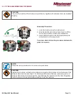 Предварительный просмотр 15 страницы Minuteman EZ Mop 360 degrees User Manual