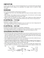 Preview for 3 page of Minuteman FR17115 Operating & Service Manual