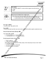 Preview for 11 page of Minuteman Kleen Sweep 35W Instruction Manual