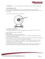 Preview for 9 page of Minuteman MR1500 Series Parts And Instruction Manual