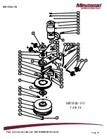 Preview for 16 page of Minuteman MR1500 Series Parts And Instruction Manual