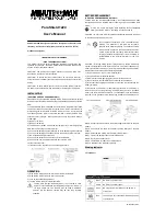 Minuteman PARASHIELD 1224 User Manual preview