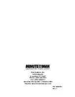 Предварительный просмотр 19 страницы Minuteman Pro 1000 User Manual