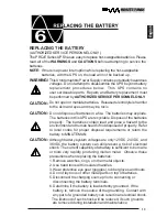 Preview for 14 page of Minuteman PRO-E User Manual