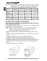 Preview for 15 page of Minuteman PRO-E User Manual