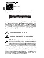 Preview for 3 page of Minuteman SMARTSINE User Manual