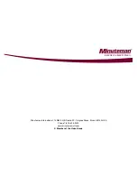 Preview for 24 page of Minuteman V14 PRO User Manual