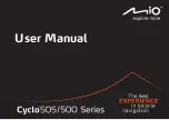 Preview for 1 page of Mio Cyclo 500 series User Manual