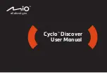 Preview for 1 page of Mio Cyclo Discover User Manual