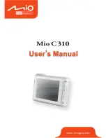 Preview for 1 page of Mio DigiWalker C310 User Manual