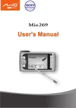 Preview for 1 page of Mio Mio 269 User Manual