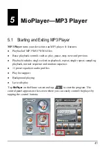 Preview for 49 page of Mio Mio DigiWalker H610 User Manual