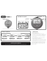 Mio TIMES 1 User Manual preview