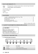 Предварительный просмотр 12 страницы miogo MHV901SH User Manual