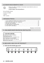 Предварительный просмотр 22 страницы miogo MHV901SH User Manual