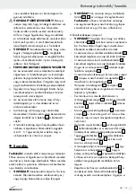 Предварительный просмотр 13 страницы Miomare 106850 Assembly, Operating And Safety Instructions