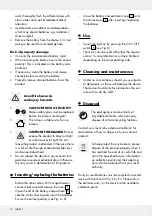 Предварительный просмотр 12 страницы Miomare 111508 Operation And Safety Notes