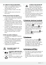 Предварительный просмотр 15 страницы Miomare 111508 Operation And Safety Notes