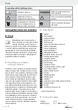 Предварительный просмотр 18 страницы Miomare 273497 Operation And Safety Notes