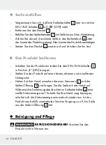 Preview for 13 page of Miomare 283138 Operation And Safety Notes