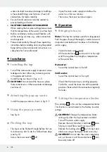 Preview for 6 page of Miomare 285105 Assembly, Operating And Safety Instructions