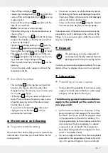 Preview for 7 page of Miomare 285105 Assembly, Operating And Safety Instructions