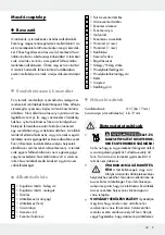 Preview for 9 page of Miomare 285105 Assembly, Operating And Safety Instructions