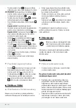 Preview for 20 page of Miomare 285105 Assembly, Operating And Safety Instructions