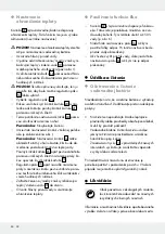 Preview for 24 page of Miomare 285105 Assembly, Operating And Safety Instructions