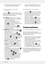 Preview for 28 page of Miomare 285105 Assembly, Operating And Safety Instructions