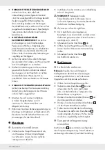 Preview for 24 page of Miomare 296071 Assembly, Operating And Safety Instructions