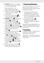 Preview for 25 page of Miomare 296071 Assembly, Operating And Safety Instructions