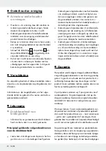 Preview for 20 page of Miomare 354945 2004 Assembly, Operating And Safety Instructions