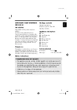 Предварительный просмотр 4 страницы Miomare 90846 Operating Instructions Manual