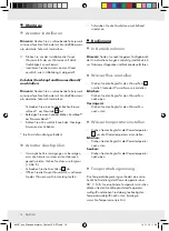 Preview for 16 page of Miomare 96597 Assembly, Operating And Safety Instructions