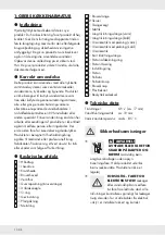 Предварительный просмотр 12 страницы Miomare HG03546A Assembly, Operating And Safety Instructions