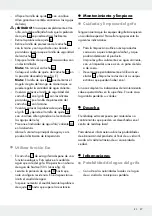 Preview for 27 page of Miomare IAN 298753 Assembly, Operating And Safety Instructions